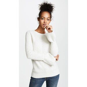 Club Monaco Sweater Women Small Gray Wool Cashmere Blend Bell Sleeve‎ Andreah